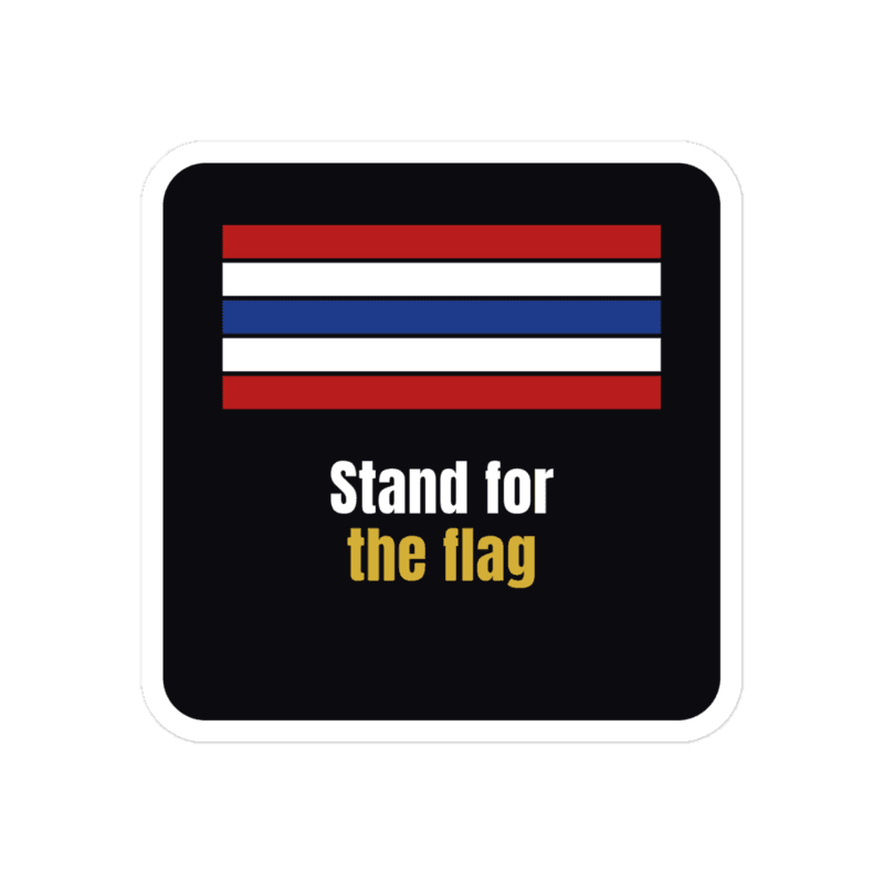 Stand for the flag view 4
