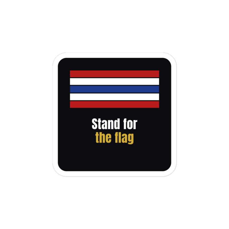 Stand for the flag view 3
